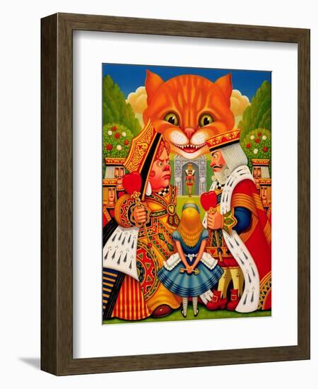 The King and Queen of Hearts, 2010-Frances Broomfield-Framed Giclee Print