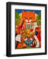 The King and Queen of Hearts, 2010-Frances Broomfield-Framed Giclee Print