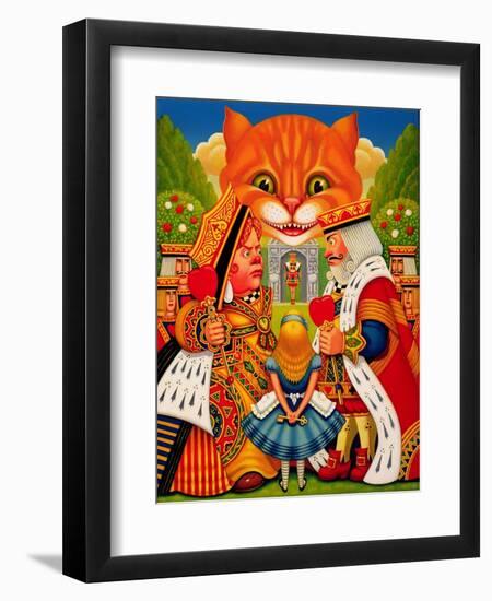 The King and Queen of Hearts, 2010-Frances Broomfield-Framed Giclee Print