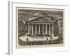 The King and Queen of Italy Visiting the New Tomb of the Late King Victor Emmanuel in the Pantheon-null-Framed Giclee Print