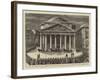 The King and Queen of Italy Visiting the New Tomb of the Late King Victor Emmanuel in the Pantheon-null-Framed Giclee Print