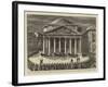 The King and Queen of Italy Visiting the New Tomb of the Late King Victor Emmanuel in the Pantheon-null-Framed Giclee Print