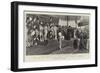 The King and Queen of Siam Opening a New Railway at Bangkok-null-Framed Giclee Print