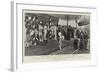 The King and Queen of Siam Opening a New Railway at Bangkok-null-Framed Giclee Print