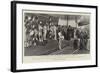 The King and Queen of Siam Opening a New Railway at Bangkok-null-Framed Giclee Print