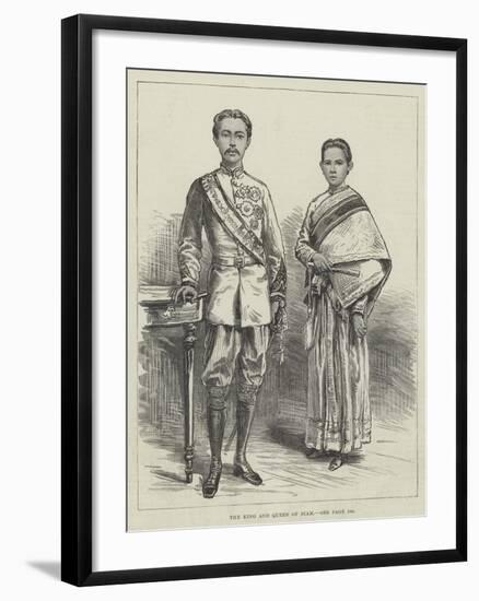 The King and Queen of Siam-null-Framed Giclee Print