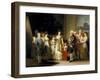 The King and Queen of Spain, Charles IV and Maria Luisa, with Their Family, 1800-Francisco de Goya-Framed Giclee Print