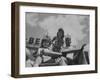 The King and Queen of the Watermelon Eating Contest-Joe Scherschel-Framed Photographic Print