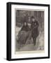 The King and the Empress Frederick in the Grounds of Friedrichshof-William Hatherell-Framed Giclee Print