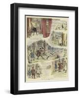 The King and the Forester-William Ralston-Framed Giclee Print