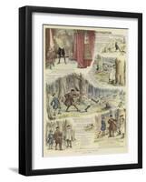 The King and the Forester-William Ralston-Framed Giclee Print