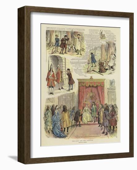 The King and the Forester-William Ralston-Framed Giclee Print