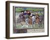 The King and the Queen Going Hunting -14Th Century Miniature-null-Framed Giclee Print