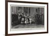 The King at Queen Victoria's Reception of King Louis Philippe at Windsor, 8 October 1844-Franz Xaver Winterhalter-Framed Giclee Print