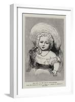 The King at the Age of Five Months-William Charles Ross-Framed Giclee Print