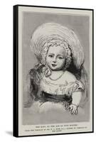 The King at the Age of Five Months-William Charles Ross-Framed Stretched Canvas