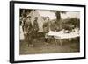The King Conversing with Wounded Officers, 1916-null-Framed Photographic Print