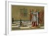 The King Defended by a Pawn-null-Framed Giclee Print