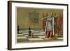 The King Defended by a Pawn-null-Framed Giclee Print