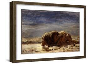 The King Drinks, 1875-Briton Riviere-Framed Giclee Print