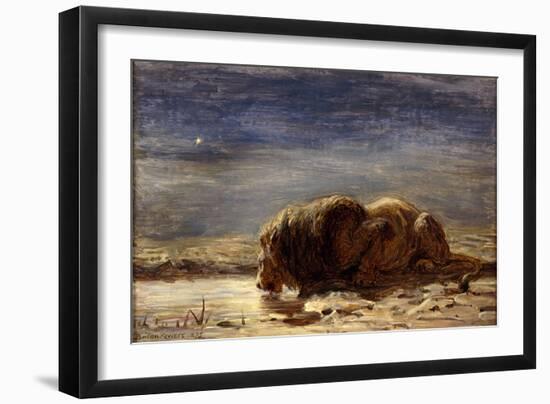 The King Drinks, 1875-Briton Riviere-Framed Giclee Print