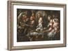 The King Drinks a Twelfth Night Feast, C.1645-Jacob Jordaens-Framed Giclee Print