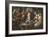 The King Drinks a Twelfth Night Feast, C.1645-Jacob Jordaens-Framed Giclee Print