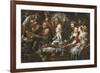 The King Drinks a Twelfth Night Feast, C.1645-Jacob Jordaens-Framed Giclee Print