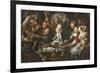 The King Drinks a Twelfth Night Feast, C.1645-Jacob Jordaens-Framed Giclee Print