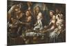 The King Drinks a Twelfth Night Feast, C.1645-Jacob Jordaens-Mounted Giclee Print