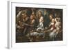 The King Drinks a Twelfth Night Feast, C.1645-Jacob Jordaens-Framed Giclee Print