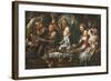 The King Drinks a Twelfth Night Feast, C.1645-Jacob Jordaens-Framed Giclee Print