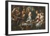 The King Drinks a Twelfth Night Feast, C.1645-Jacob Jordaens-Framed Giclee Print