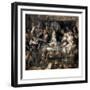 The King Drinks-Jacob Jordaens-Framed Premium Giclee Print