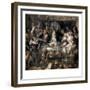 The King Drinks-Jacob Jordaens-Framed Premium Giclee Print