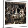 The King Drinks-Jacob Jordaens-Mounted Premium Giclee Print