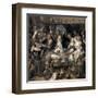 The King Drinks-Jacob Jordaens-Framed Art Print