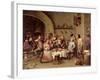 The King Drinks-David Teniers the Younger-Framed Giclee Print