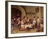 The King Drinks-David Teniers the Younger-Framed Giclee Print