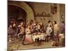 The King Drinks-David Teniers the Younger-Mounted Giclee Print