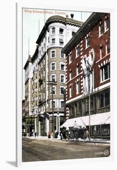 The King Edward Hotel, Toronto, Canada, 1911-null-Framed Giclee Print