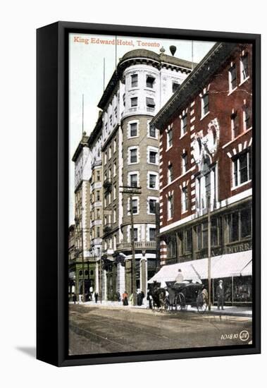 The King Edward Hotel, Toronto, Canada, 1911-null-Framed Stretched Canvas