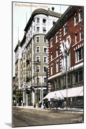 The King Edward Hotel, Toronto, Canada, 1911-null-Mounted Giclee Print