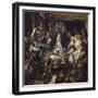 The King is Drinking-Jacob Jordaens-Framed Giclee Print