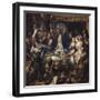 The King is Drinking-Jacob Jordaens-Framed Giclee Print