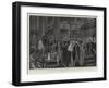 The King Leaving the Choir at the Conclusion of the Service-Henry Marriott Paget-Framed Giclee Print