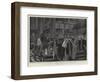 The King Leaving the Choir at the Conclusion of the Service-Henry Marriott Paget-Framed Giclee Print