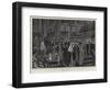 The King Leaving the Choir at the Conclusion of the Service-Henry Marriott Paget-Framed Giclee Print