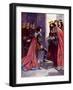 The King Made the Black Prince a Knight of the Order of the Garter, 1348-AS Forrest-Framed Giclee Print