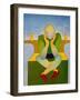 The King of All Frogs, 2007-Jan Groneberg-Framed Giclee Print